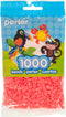 Perler Beads Fuse Beads for Crafts, 1000pcs, Hot Coral Pink...