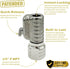 JACO Lightning S2-Series Tire Air Chuck - 1/4" F-NPT (Open Flow) (2-Pack)...