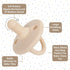 Sweet Child Pacifiers 0-18 Months, Set of 6 Ultra-Light Silicone Binkies with Collapsible Handle & 3 Air Holes for Added Safety, Best Newborn Paci...