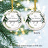 Engaged Ornament 2023 Christmas Decoration - Wedding Shower & Just Married Gift - Engraved...