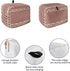 Country Star Berry Red Buffalo Plaid Soft Washable 2 Slice Toaster Dust Cover with Pockets, Dust-proof and Fingerprint Protection...