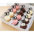 Sumerk 24PCS 30 Cupcake toppers Black Glitter 30th Birthday Cupcake Picks Anniversary Party Decorations...