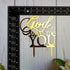 God Gave Me You Wedding Cake Topper for Wedding/Engagement/Marriage Party Decorations (Mirror Gold Acrylic)...