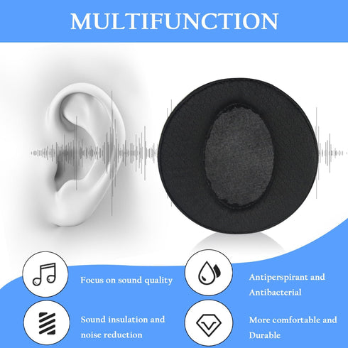 Quick Fit Replacement Earpads Sweatproof Ear Cushions for Sony MDR-XB950BT XB950B1/XB950N1/XB950AP Wireless Headphones,Ear Pads with Breath Mesh&I...
