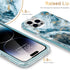 Esdot for iPhone 14 Pro Max Case with Built-in Screen Protector,Military Grade Rugged Cover with Fashionable Designs for Women Girls,Protective Ph...