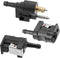 X AUTOHAUX 3pcs Marine Boat Engine Fuel Line Connector Fittings 6mm Female Male Fuel Pipe Joint Comp Fitting for Yamaha Outboard Motor Fuel Tank H...