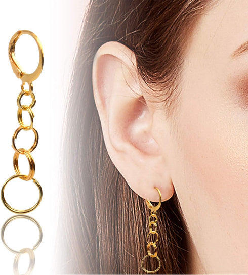 Hypoallergenic Earring Hooks, 120 Pieces Brass Lever Back Earring Round French Hook Ear Wire with Open Loop for Earring Designs Jewelry Making - 4...