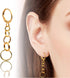 Hypoallergenic Earring Hooks, 120 Pieces Brass Lever Back Earring Round French Hook Ear Wire with Open Loop for Earring Designs Jewelry Making - 4...