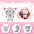 9 Pieces Mini Cat Plush Stuffed Animals Bulk Cute Small Stuffed Kitten Soft Cats Doll Plush Toys Hanging Pendant Ornament For DIY Keychain Birthda...