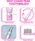 Dinosaur Toothbrush, Kids Sonic Electric Toothbrush for Children, Toddlers Boys Girls Age 3-12 with 30s Reminder, 2 Mins Timer, 5 Modes, 8 Brush H...