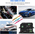 Nilight - 50027R 250 PCS Heat Shrink Spade Connectors Quick Disconnect Wire Connectors Electrical Spade Terminals Heat Shrink Fully Insulated Male...