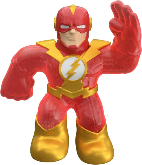 Heroes of Goo Jit Zu Goo Shifters DC Super Hero Stretchy Action Figure Gold Charge Flash. Incredibly Squishy DC 4.2" Toy Figure. Crush The Core!...