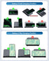 Wireless Charger for Samsung Z Fold 6, Foldable Charger Stand for Galaxy Z Fold 6/Z Fold 5/Z Fold 4/Z Fold 3, Fast Charging Phone Charger for Goog...