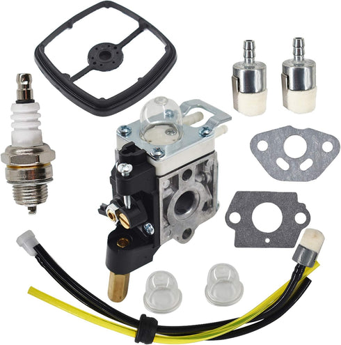 RB-K75 Carburetor Rebuild Kit Replacement for Echo Trimmer Brushcutter GT200 GT201i HC150 HC151 PE200 PE201 PPF210 PPF211 SRM210 SRM211 Weed Eater...