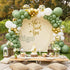 Green Balloon Garland Kit with Sage and Olive Balloons - 112pcs Sage Green Balloons with Gold Butterfly for Weddings, Baby Showers, Birthdays, and...