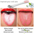 Tongue Scraper Cleaner, Bad Breath Treament&Get Rid of White Tongue, 100% BPA Free Medical Grade Stainless Steel Tongue Scrubber for Oral Care Den...