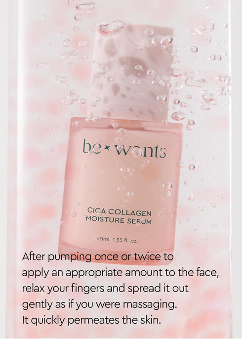 Bewants Centella Asiantica Collagen Moisturizing Serum | Hydrating Serum | Hydrating Face Serum for Dry Skin | Calming Serum for Face | Hyaluronic...