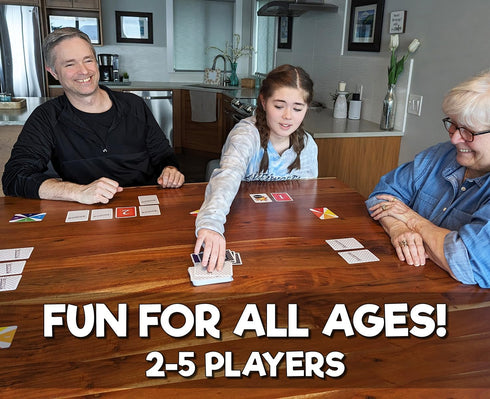 Elimino! Card Game - Designed by 11 & 13 Year Old Sisters! A Modern Update on The Classic Card Game Garbage (or Trash) | Great Gift Idea for Kids,...