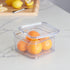 iDesign Crisp Plastic Refrigerator and Pantry Bin, Modular Stacking Food Storage Box for Freezer, Fridge, Office, Cabinet, Bathroom, BPA Free, 6.3...