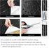 LACHEERY Thick Black Marble Contact Paper for Countertops Waterproof Black Marble Countertop Peel and Stick Matte Marble Wall Paper Kitchen Counte...