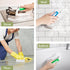 Amazer Scrub Brush for Cleaning Comfort Grip Shower Scrubber Flexible Stiff Bristles with Handle Heavy Duty Cleaner Brush for Tub Sink Carpet Floo...
