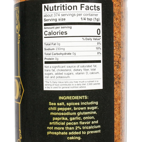 Texas Dust Black Gold All-Natural Seasoning, 1 lb...