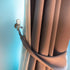 Furge 4 Pieces Curtain Holdback,Wall Mounted Hooks Drapery Tiebacks with Screws Metal Decorative Curtain Holdbacks Decorative Window Drapery Holde...
