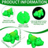 24 Pcs Mini Rubber Crocodile Baby Bath Toys for Girls Boys Luminous Squeaky Alligator Bathtub Toys Glow in The Dark Floating Toys Bulk Light up fo...