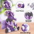 Lavender Gnomes Decor, Spring Resin Garden Gnome Decorations for Home Indoor/Outdoor Pastel Purple Spring Lavender Decorations Farmhouse Butterfly...