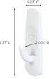 Command Small Utility Hooks, 2-Hook, 6-Pack, Organize Damage-Free...
