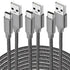 USB C ChargerCable 10FT,3Pack CileenLongFastChargingCordCompatibleForMotoGPower/Stylus,Samsung S10/S9/S8,Note8,A51/A01/A11,Tab S6/7Lite,OnePlusNor...
