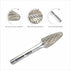 Segomo Tools SF-5, 1/4 Inch Shank, 1 Inch Cutting Length Double Cut Rotary Tungsten Carbide Burr For Grinding, Metal Deburring, Carving, Drilling,...