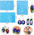 DoreenBow Holographic Resin Earring Necklace Mold Jewellery Holographic Silicone Molds Epoxy Resin Casting Molds for Craft DIY Jewelry Making Resi...