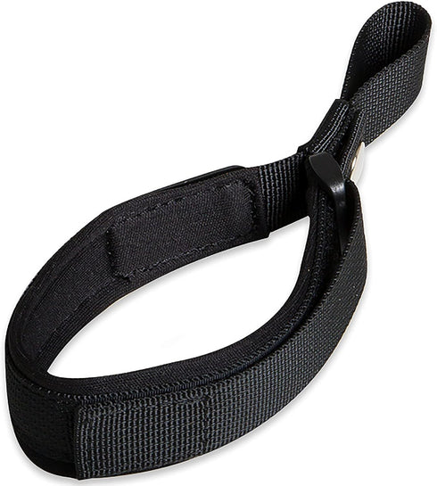 2 Pack Adjustable Wrist Strap for Dog Leash, Dog Leash Wrist Safety Strap for Hands Free, Velcro Design, Soft Comfortable Diving Fabric, Black Col...