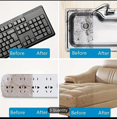 Silicone Sponge Pads for Home and Office, Non-Stick, 25 Count, White...