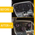AC Knobs Conditioner Switch Button Cover Compatibility with 2015-2021 Challenger/Charger/Chrysler 300 300s 2013-2018 Ram 1500 2500 3500 Switch Vol...