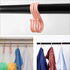 uxcell 16 Pack S Shaped Hooks Plastic Hanger for Kitchen Bathroom Closet Holder Pots and Pans Cups Utensils Coats Towels Hanging Pink...