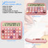 Mechanical Calculator 12 Digit Extra Large 5-Inch LCD Display, DECKLIT Battery Desk Calculator, Big Buttons Easy to Press Use as Office Calculator...