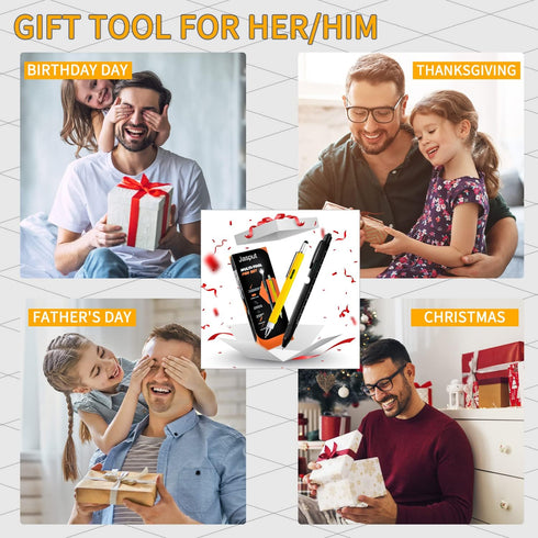 Gifts for Men,9 in 1 Multitool Pen Dad Gifts, Father Day Gifts for Dad, Birthday Gifts for Men, Mens Gifts for Him Grandpa Husband, Tools Gadgets ...