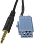 HQRP Audio Cable 8-pin ISO to 3.5MM fits Porsche 1999-2002 Becker Traffic Pro/CDR-22 / CR-220 / CDR-220 / Monza...