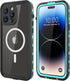 Design for iPhone 14 Pro Waterproof Case,Phone Case for iPhone 14 Pro with Screen Protector,Protective Case for iPhone 14 Pro 6.1''(Turquoise)...