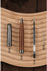 Wood Ballpoint Pen Set Elegant Fancy Writing Pens Wooden Pen Black Ink Pens Graduation Gift Pen with 4 Extra Refills...