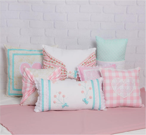 Simplicity Cases Sewing Pattern Kit, Code S9573, for 12" x 22", 14" x 14", and 20" x 20" Pillows, Multicolor...