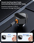 Retractable Car Charger 2-in-1 Fast Charging Type C and Lightning Cable USB C Car Charger Adapter Compatible with iPhone 15/14/13/12 Pro Max, Plus...