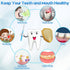 160 Pcs Interdental Brushes for Braces, 4 Size Soft and Bendable Braces Brush for Cleaning, Toothpick Dental Tooth Flossing Head Oral Dental Hygie...