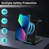 3 in 1 Magnetic Wireless Charger Station for Apple Devices with 30W QC3.0 Adapter 7.5W/15W Fast Charging for iPhone12/13/14/15/Pro/Pro Max/Plus/Mi...
