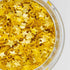 Gold Edible Star Shaped Glitter for Cakes - Fancy Edible Stars Cake Decorations in Metallic Gold for Cake Decorating, Toppings, Baking - Vegan Shi...
