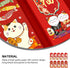 Cabilock 20pcs Chinese New Year Money Envelopes Lucky Cat Pattern Hong Bao Wedding Red Envelopes Lucky Ox Zodiac Hong Bao Packets Chinese Party Su...