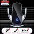 Kinetictronic Wireless Car Charger QI 15W Output Power for 3.5" - 6.5" Phone (Silver)...