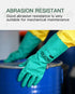 PACIFIC PPE 2 Pairs Nitrile Chemical Resistant Gloves, Flocked, Resist Strong Acid, Alkali, 15 mil, 12.6", XX-Large...
